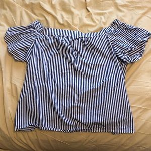 Off the shoulder blouse